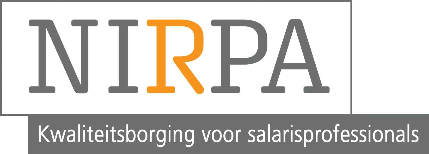 Logo Nirpa kwaliteitsborging voor salarisprofessionals